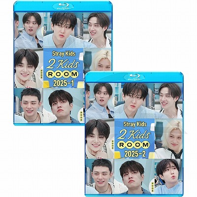 Blu-ray STRAY KIDS 2025 2Kids Room 2��SET ���ܸ���뤢�� K-POP �֥롼�쥤 Stray Kids ���ȥ쥤���å� �֥롼�쥤