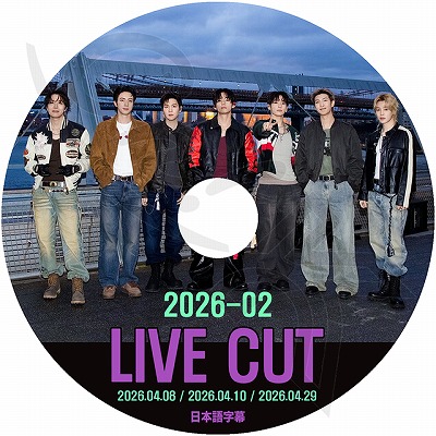 K-POP DVD A �Х󥿥� 2026 V LIVE CUT #2 2026.04.08/04.10/04.29 ���ܸ���뤢�� BANGTAN KPOP DVD