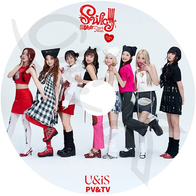 K-POP DVD UNIS 2025 PV/TV Collection - SWICY Curious