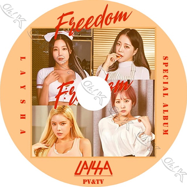 K-POP DVD LAYSHA PV&TV Collection - Freedom PINK LABEL Chocolate