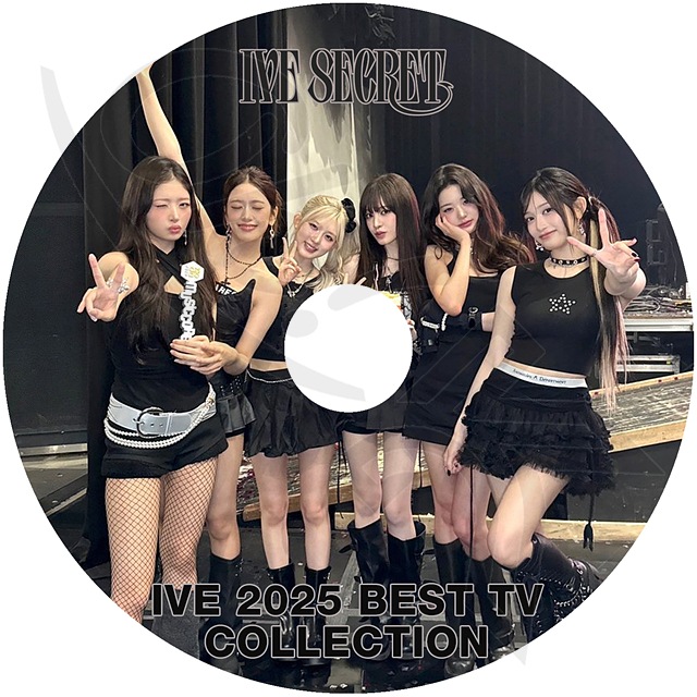 K-POP DVD IVE 2025 3rd BEST TV Collection - XOXZ ATTITUDE REBEL