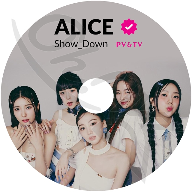 K-POP DVD ALICE 2023 PV/TV - SHOW DOWN DANCE ON POWER OF