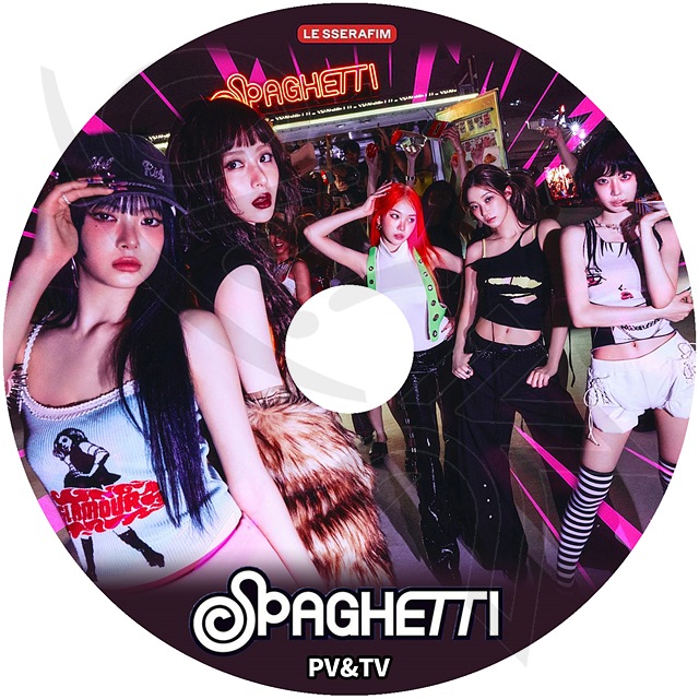 K-POP DVD LE SSERAFIM 2025 2nd PV/TV - SPAGHETTI HOT CRAZY EASY Perfect Night UNFORGIVEN ANTIFRAGILE FEARLESS - LE SSERAFIM  ե   󥸥   KPOP DVD