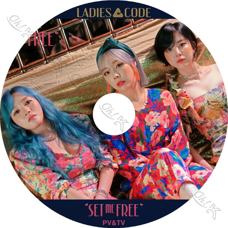 K-POP DVD LADIES CODE 2019 2nd PV&TV Collection SET ME FREE