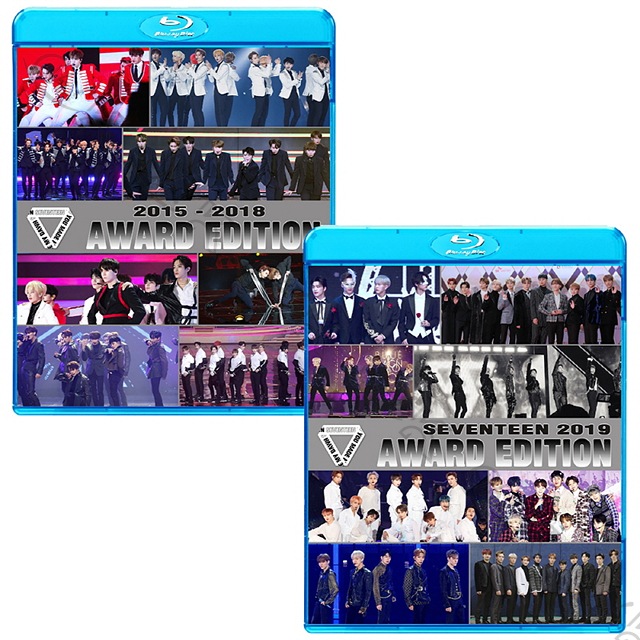 Blu-ray SEVENTEEN CUT 2015-2019 Music Awards 2枚Set Melon/MAMA/GDA 