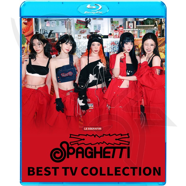 Blu-ray LE SSERAFIM 2025 2nd BEST TV COLLECTION - SPAGHETTI HOT