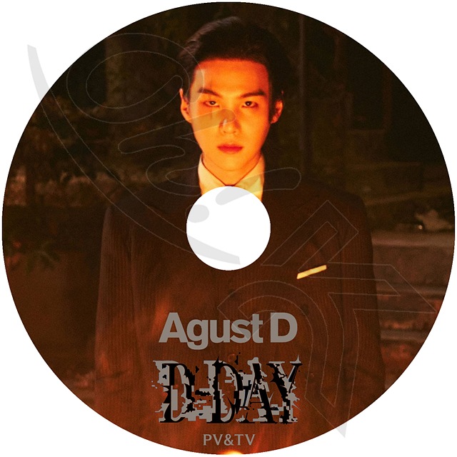 K-POP DVD SUGA 2023 PV/TV - D-Day - ���奬 SUGA KPOP DVD