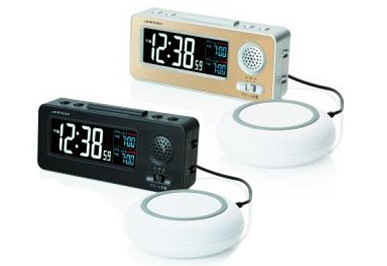 振動式目覚まし電波時計｜振動式時計｜ダブル・ピーオンラインショップ