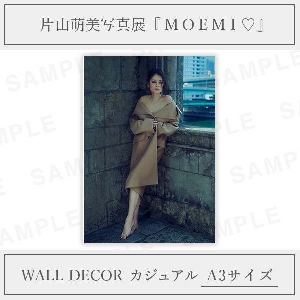 片山萌美-MOEMI♡｜WALL DECOR カジュアル A3サイズ（全13種 