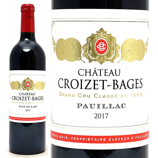 2017 シャトー クロワゼ バージュ 750ml ポイヤック５級 ボルドー フランス 赤ワイン コク辛口 ワイン ^ABBA0117^