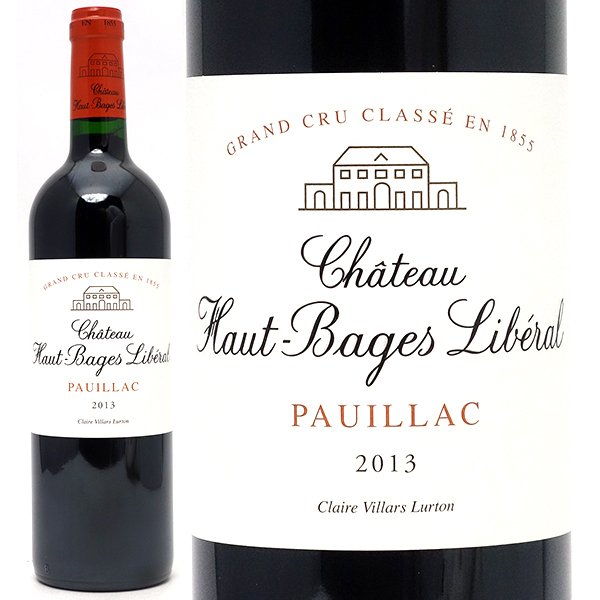 2013 シャトー オーバージュ リベラル 750ml ポイヤック第５級 ボルドー フランス 赤ワイン コク辛口 ワイン ^ABHB0113^