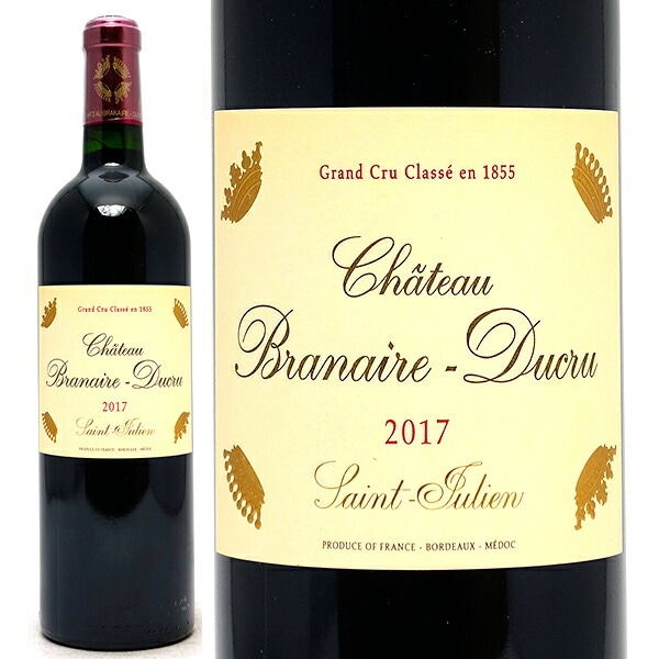 2017 シャトー ブラネール デュクリュ 750ml サンジュリアン第４級 ボルドー フランス 赤ワイン コク辛口 ワイン ^ACBD0117^