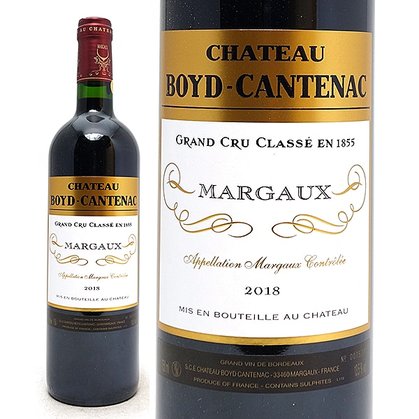2018 シャトー ボイド カントナック 750ml マルゴー第３級 ボルドー フランス 赤ワイン コク辛口 ワイン ^ADBO0118^