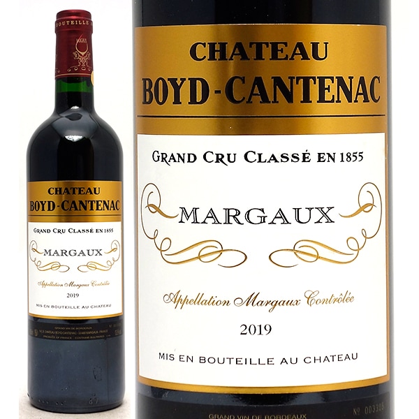 2019 シャトー ボイド カントナック 750ml マルゴー第３級 ボルドー フランス 赤ワイン コク辛口 ワイン ^ADBO0119^