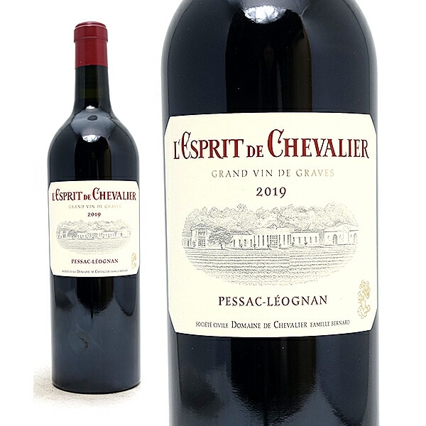 2019 レスプリ ド シュヴァリエ ルージュ 750ml ペサック レオニャン ボルドー フランス 赤ワイン コク辛口 ワイン ^AIDC2119^