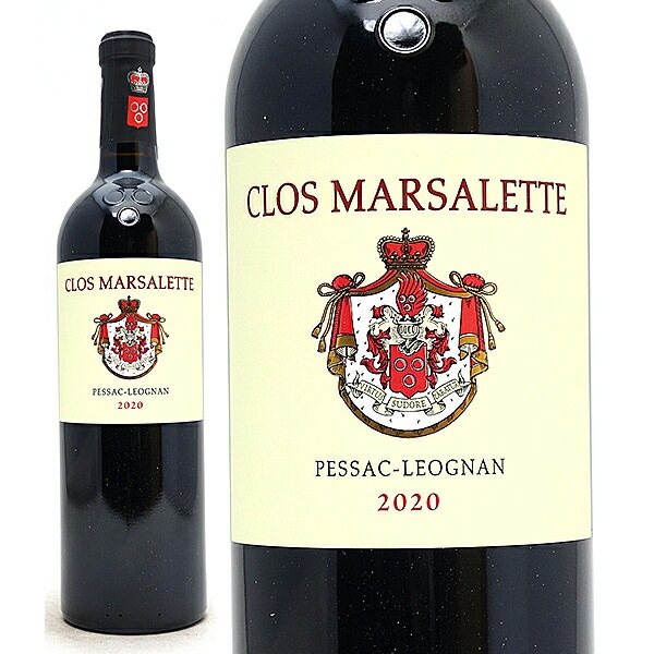 2020 クロ マルサレット ルージュ 750ml ペサック レオニャン ボルドー フランス 赤ワイン コク辛口 ^AIML0120^