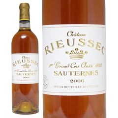 2006 シャトー リューセック 750ml ソーテルヌ第１級 ボルドー フランス 貴腐 白ワイン コク極甘口 ワイン ^AJRI01A6^