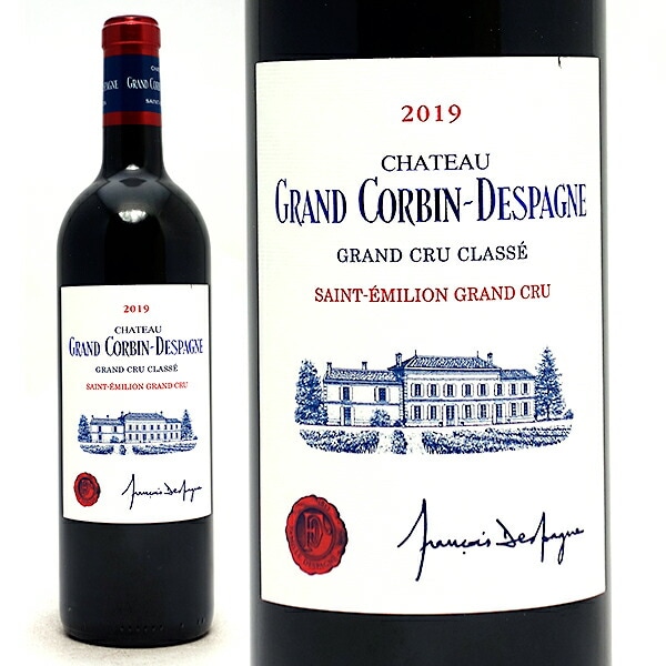 2019 シャトー グラン コルバン デスパーニュ 750ml サンテミリオン特別級 ボルドー フランス 赤ワイン コク辛口 ワイン ^AKCI0119^