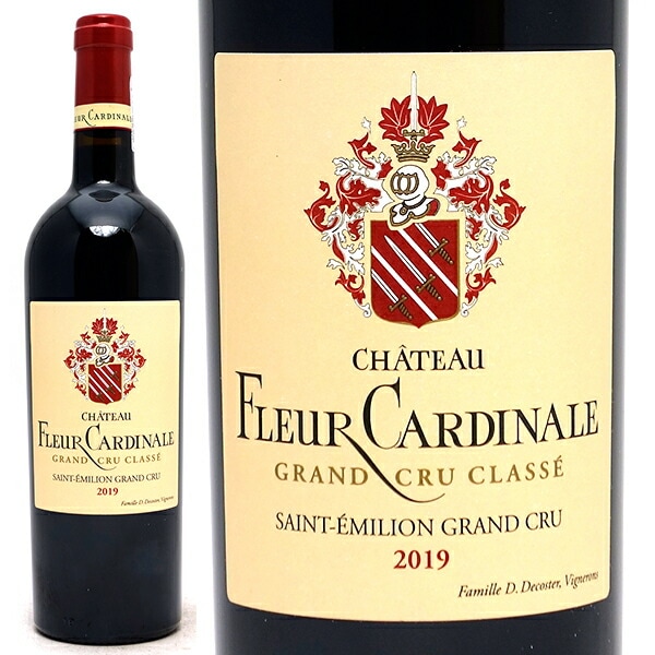 2019 シャトー フルール カルディナール カルディナル 750ml サンテミリオン特別級 ボルドー フランス 赤ワイン コク辛口 ワイン ^AKFC0119^