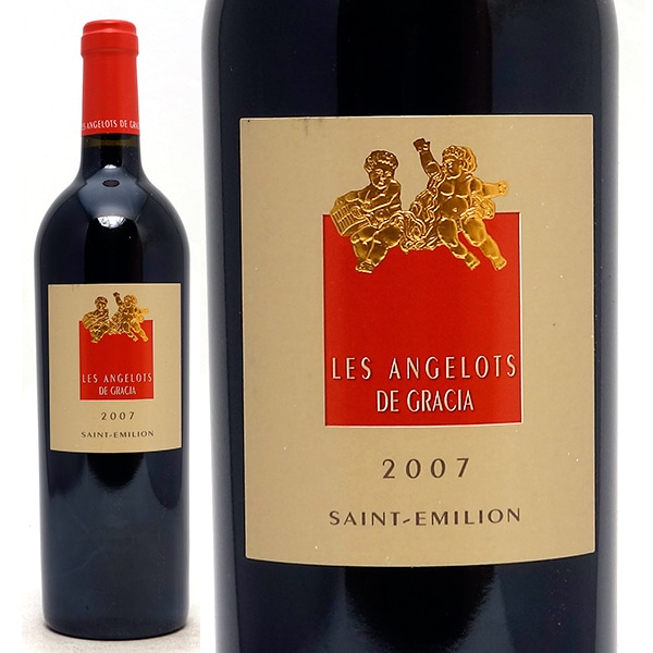 2007 レ アンジェロ ド グラシア 750ml サンテミリオン特級 ボルドー フランス 赤ワイン コク辛口 ワイン ^AKGA21A7^