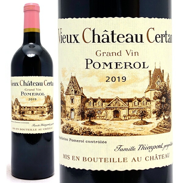 2019 ヴュー シャトー セルタン 750ml ポムロル ボルドー フランス 赤ワイン コク辛口 ワイン ^AMVH0119^