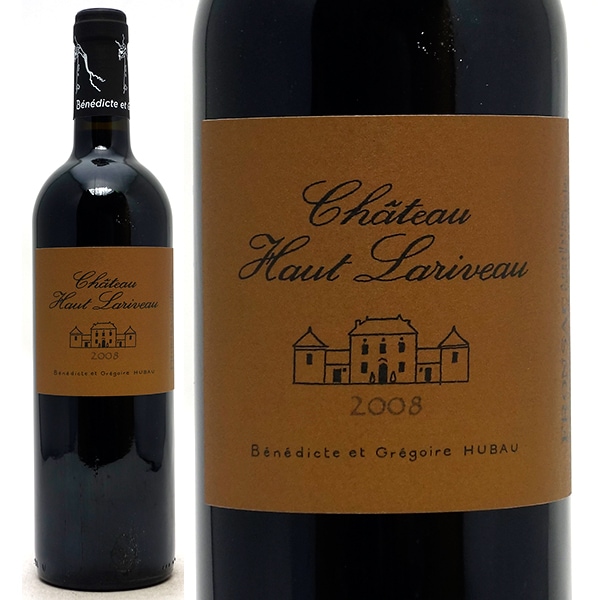 2008 シャトー オー ラリヴォー 750ml フロンサック ボルドー フランス 赤ワイン コク辛口 ワイン ^ANHL01A8^