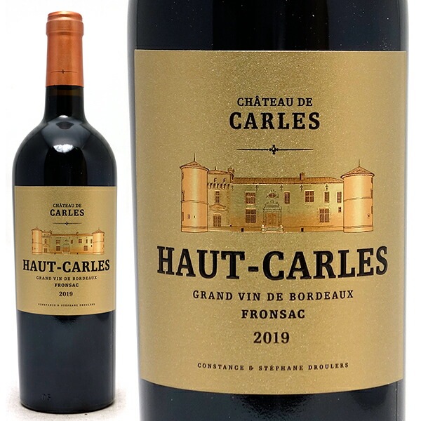 2019 オー カルル 750ml フロンサック ボルドー フランス 赤ワイン コク辛口 ワイン ^ANHR0119^
