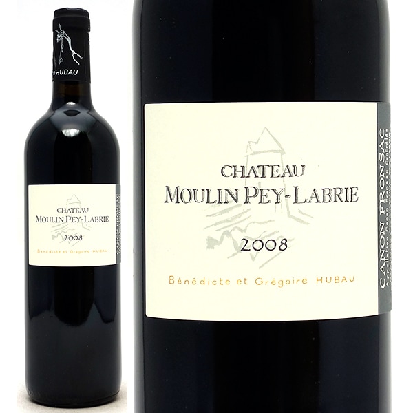 2008 シャトー ムーラン ペイ ラブリー 750ml カノン フロンサック ボルドー フランス 赤ワイン コク辛口 ワイン ^ANMP01A8^