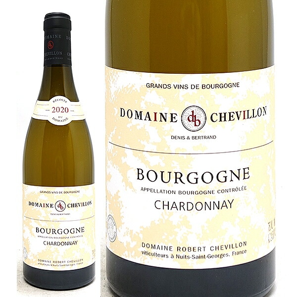 2020 ブルゴーニュ ブラン シャルドネ 750ml ドメーヌ ロベール シュヴィヨン ブルゴーニュ フランス 白ワイン コク辛口 ワイン ^B0CVBC20^