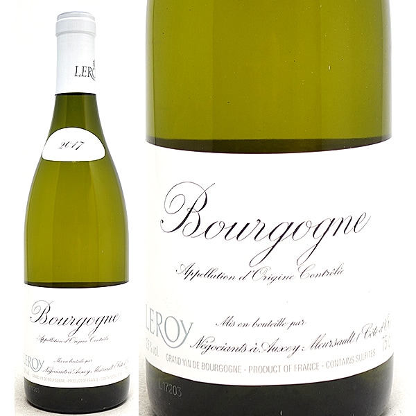 2017 ブルゴーニュ ブラン シャルドネ 750ml ルロワ フランス 白ワイン コク辛口 ワイン ^B0LEBC17^