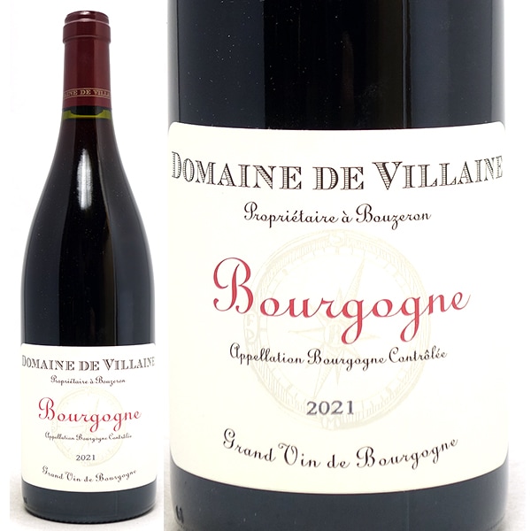 2021 ブルゴーニュ ルージュ ピノ ノワール 750ml A.et P.ヴィレーヌ ブルゴーニュ フランス 赤ワイン コク辛口 ワイン ^B0VLBR21^