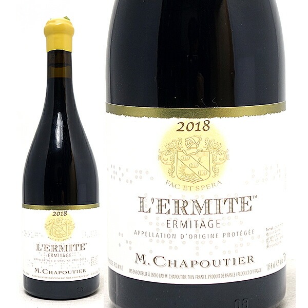 2018 エルミタージュ ルージュ レルミット 750ml シャプティエ ローヌ フランス 赤ワイン コク辛口 ワイン ^C0CHEL18^