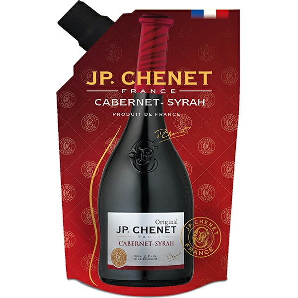 フランス ワイン イージーパック カベルネ シラー 187ml JP シェネ 赤ワイン 辛口 ワイン ^D0JPCSS0^