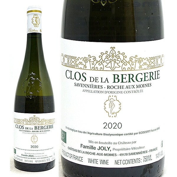 2020 ロッシュ オー モワンヌ クロ ド ラ ベルジュリー 750ml ニコラ ジョリー 白ワイン コク辛口 ワイン ^D0NJCB20^
