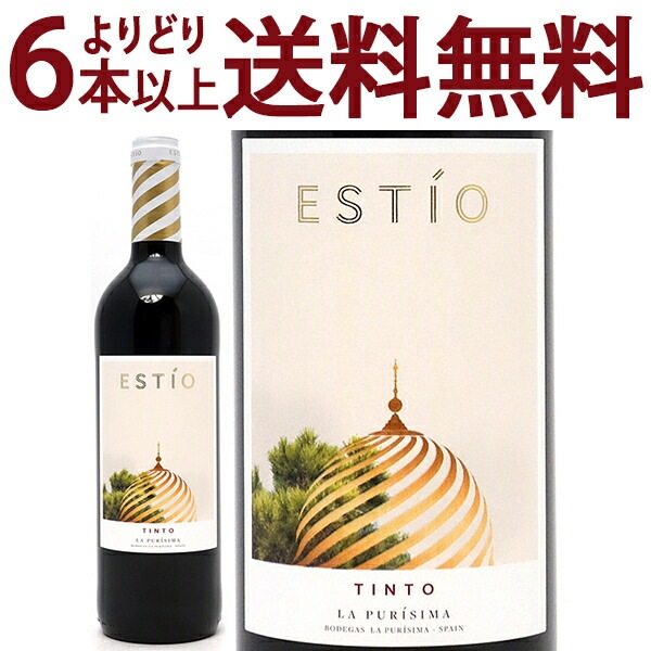 よりどり6本で送料無料 2018 エスティオ ティント 750ml ボデガス ラ プリシマ ムルシア スペイン 赤ワイン コク辛口 ワイン ^HJPUET18^