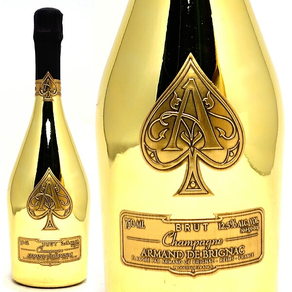 アルマンド アルマン ド ブリニャック ブリュット ゴールド 箱なし MHD 正規品 750ml アルマン・ド・ブリニャック シャンパン フランス シャンパーニュ 白泡 コク辛口 ワイン ^VAAB02Z0^