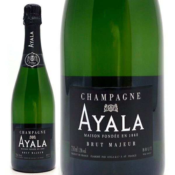 アヤラ ブリュット マジュール 並行品 750ml シャンパン フランス シャンパーニュ 白泡 コク辛口 ワイン ^VAAY06Z0^