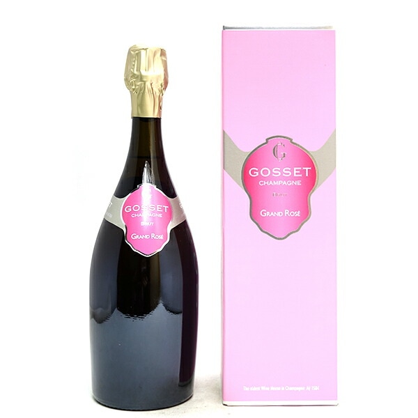 ゴッセ グラン ロゼ ブリュット 箱付 並行品 750ml ゴセ シャンパン フランス シャンパーニュ ロゼ泡 コク辛口 ^VAGS15Z0^