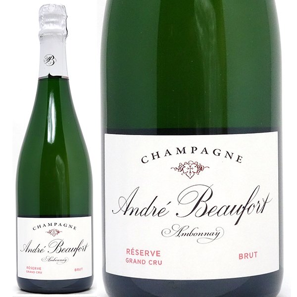 アンボネイ レゼルヴ グラン クリュ ブリュット オーガニック 750ml アンドレ ボーフォール シャンパン フランス シャンパーニュ 白泡 コク辛口 ^VAJBARZ0^