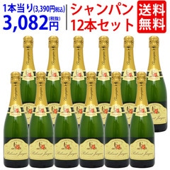 【12本セット 送料無料】 ポワルヴェール ジャック ブリュット 750ml×12 ポルヴェール ジャック フランス 白泡 コク辛口 ^VAPQBRKC^