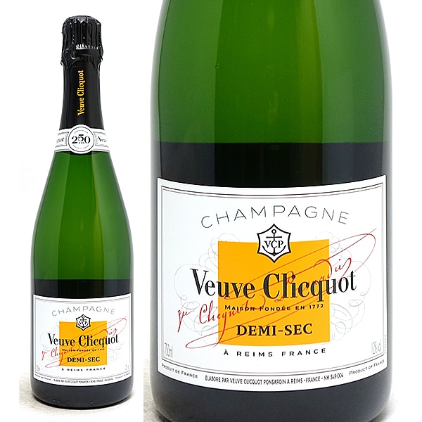 ヴーヴ クリコ ホワイト ラベル ドゥミ セック 箱なし 正規品 750ml ヴーヴ・クリコ シャンパン フランス シャンパーニュ ヴーヴクリコ ブーブクリコ veuve 白ラベル 白泡 やや甘口 ワイン ^VAVCW2Z0^