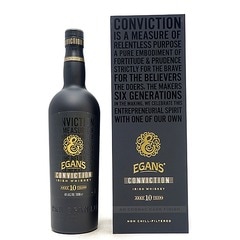 イーガンズ 10年 コンヴィクション ブレンデッド アイリッシュウイスキー 46度 700ml 正規品 箱付 アイリッシュウイスキー アイルランド ^YCENCVJ0^