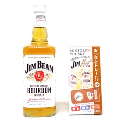 ジム ビーム ホワイト ラベル おつまみトレー付 700ml 正規品 バーボンウイスキー ギフト ^YEJBRUJ0^