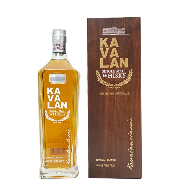 カバラン カヴァラン クラシック シングルモルト 40度 箱付 700ml 正規品 ウイスキー 台湾 ^YKKVCLJ0^