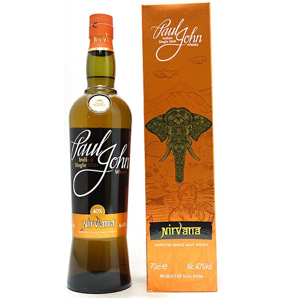 ポール ジョン ニルヴァーナ シングル モルト ウイスキー 40度 700ml 正規品 インディアン ウイスキー ^YKPJNVZ0^