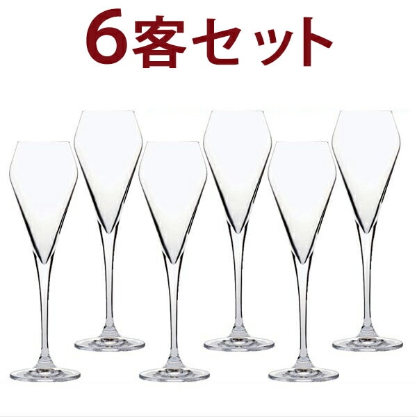 送料無料 V07 6客セット 1客あたり865円 G＆C シャンパーニュ ヴィノフィル07 ノンレッド クリスタル 6客セット グラス ワイン ^ZCGCV056^