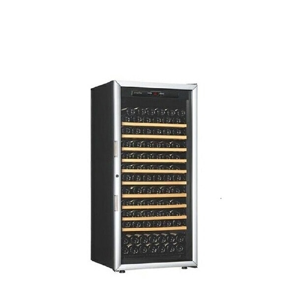 送料 設置料無料 アルテビノ OVM10　140本用 ウッド棚10枚 ガラス扉/黒 Arte Vino ワインセラー 標準扉・収納本数140本 ^ZHAGOV10^