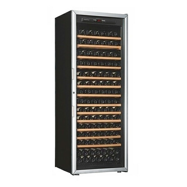 送料 設置料無料 アルテビノ OVG13　170本用 ウッド棚13枚 ガラス扉/黒 Arte Vino ワインセラー 標準扉・収納本数170本 ^ZHAGOV13^