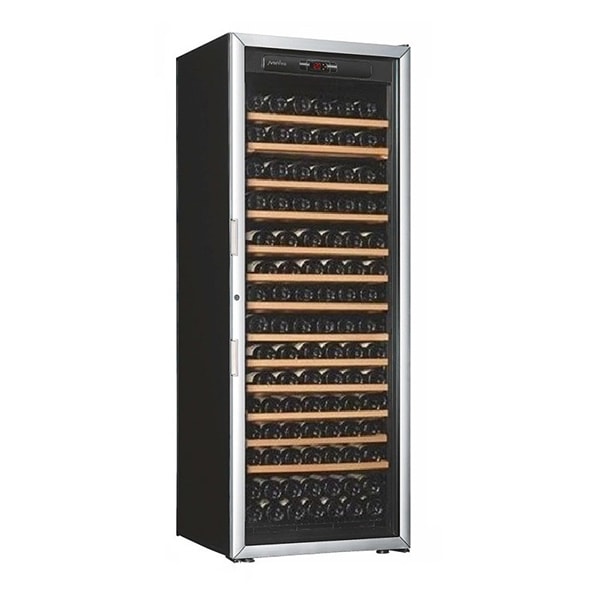 【メーカー直送】 送料 設置料無料 アルテビノ OVG13　170本用 ウッド棚13枚 ガラス扉/黒 Arte Vino ワインセラー 標準扉・収納本数170本 ^ZHAGOV13^