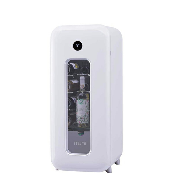 ワインセラー muni -muku- ホワイト FS-52W 最大15本 ^ZHMFS52W^